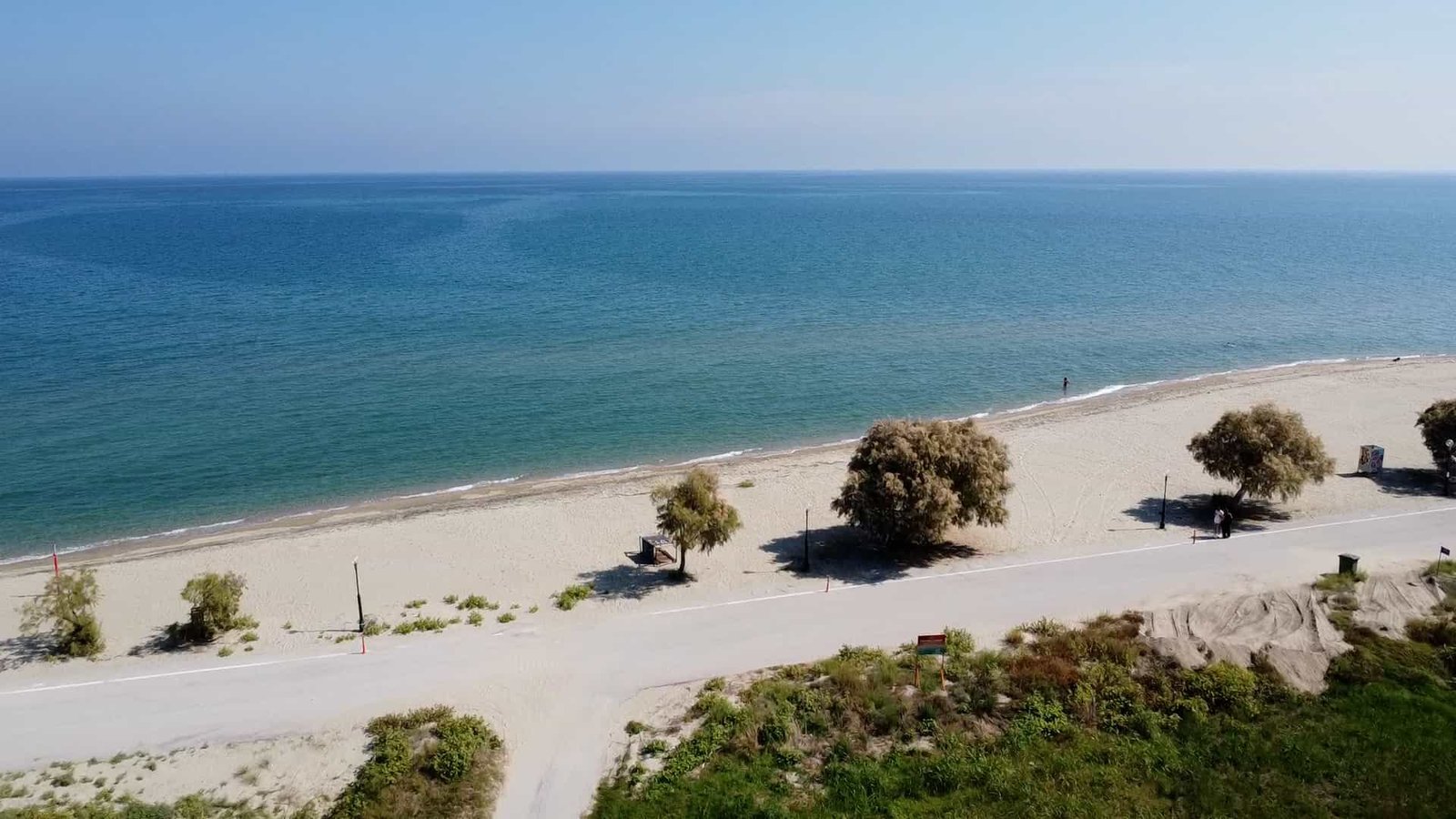 Προβατίδης μεσιτικά Νέα Μεσάγκαλα παραθελάσσιο αγροτεμάχιο οικόπεδο από ψιλά με παραλία