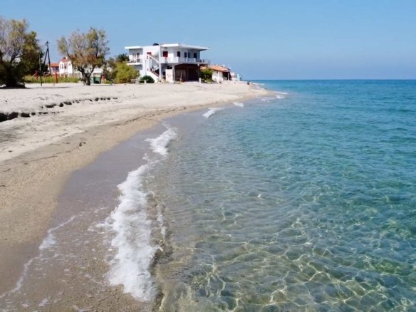 Προβατίδης μεσιτικά Νέα Μεσάγκαλα παραθελάσσιο αγροτεμάχιο- θάλασσα με περαλία