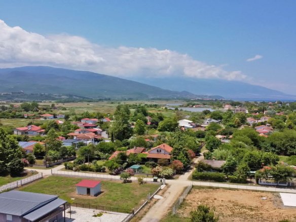 Provatidis μεσιτικά Καστρί Λουτρό θέα από ψιλά στον Όλυμπο