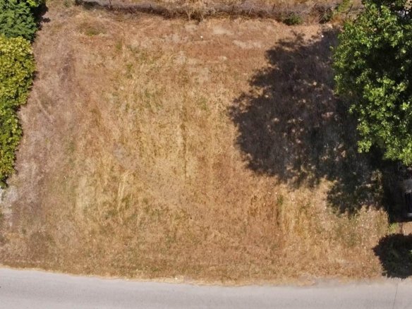 Provatidis μεσιτικά Καστρί Λουτρό θέα από ψιλά στο αγροτεμάχιο και δρόμο