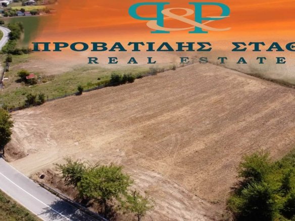 Provatidis real estate μεσιτικά - Καστρί Λουτρό θέα από ψηλά στο αγροτεμάχιο με όνομα Προβατίδης πάνω